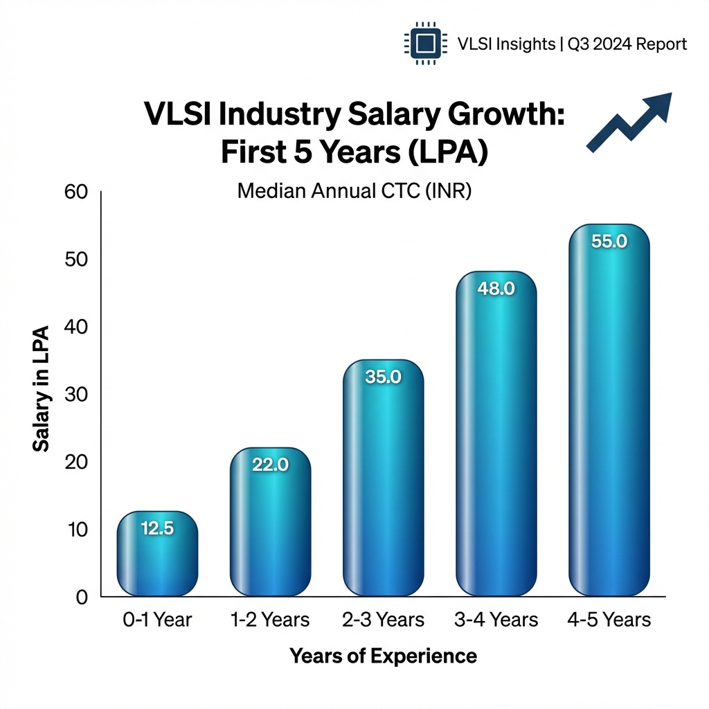 VLSI Salary Growth Chart